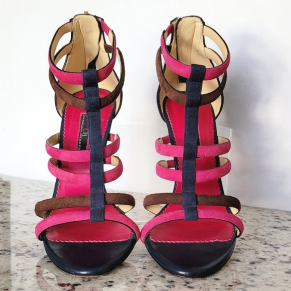 Carolina Herrera Sandal Strappy Heels - Picture 4 of 16